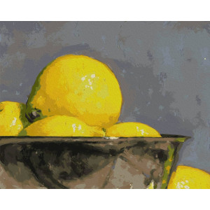 Картина по номерам "Лимони"