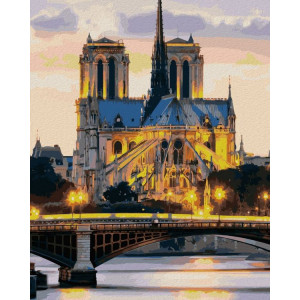 Картина по номерам "Собор Паризької Богоматері"