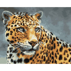 Картина по номерам "Красавец гепард"
