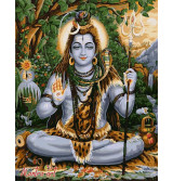 Картина по номерам "Шива"