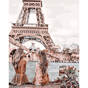 Картина по номерам "В Париже"