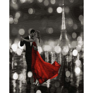 Картина по номерам "Танцующий Париж"