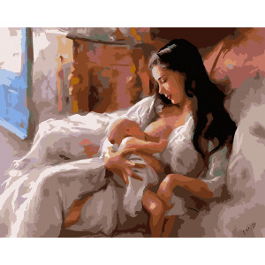 Картина по номерам "Материнство"