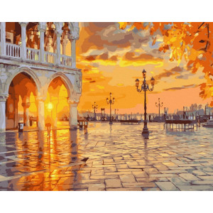 Картина по номерам "Венеция. Площадь Сан-Марко"