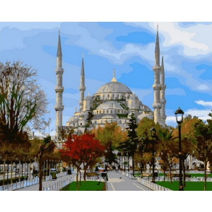 Картина по номерам "Блакитна мечеть"