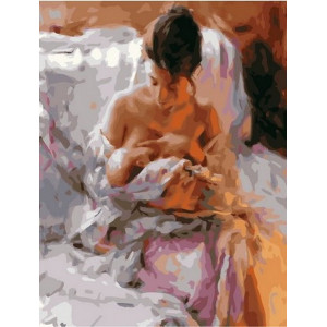 Картина по номерам "Призначення бути мамою"