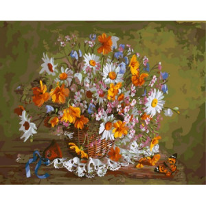 Картина по номерам "Праздник цветов"