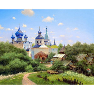 Картина по номерам "Православный собор"
