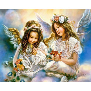 Картина по номерам "Маленькие ангелы"