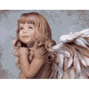 Картина по номерам "Маленький ангел"