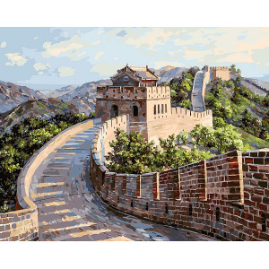 Картина по номерам "Великая Китайская стена"