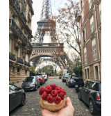 Картина по номерам "Малина в Париже"