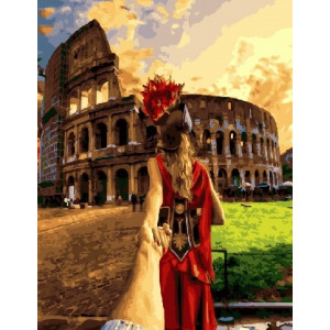 Картина по номерам "Следуй за мной в Рим"