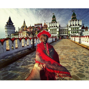Картина по номерам "За мной в Тибет"