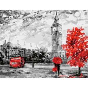 Картина по номерам "Старый Лондон"