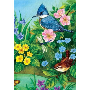 Картина по номерам "Синяя птица"