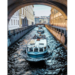 Картина по номерам "Венецианский канал"