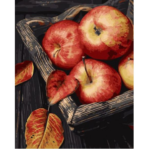 Картина по номерам "Осенние яблоки"