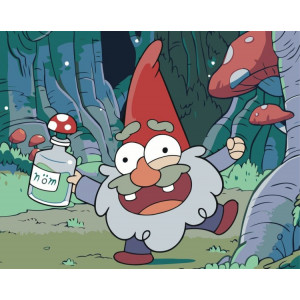 Картина по номерам "Gravity Falls Гравіті Фолз: Гном 2"
