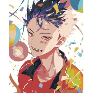 Картина по номерам "Аніме Волейбол Haikyu: Юу Нішиноя"
