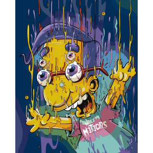 Картина по номерам "Simpsons Сімпсони: Мілхаус"
