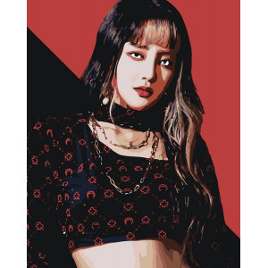 Картина по номерам "K-POP группа (G)I-dle Джи Айдл: Минни"