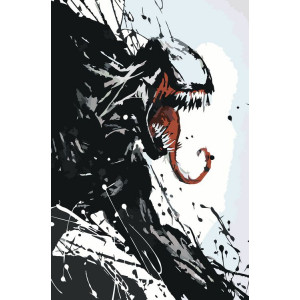 Картина по номерам "Веном: Арт 2"
