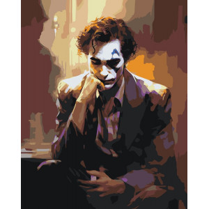 Картина по номерам "Джокер Joker: Хоакін Фенікс"