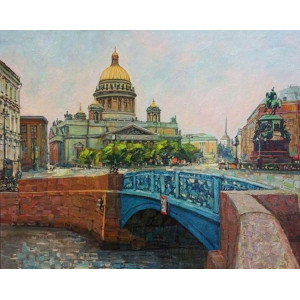 Картина по номерам "Виды города"