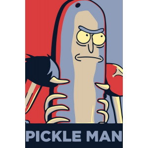 Картина по номерам "Pickle man"