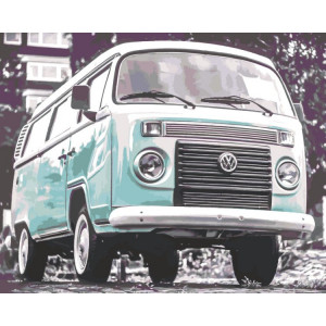 Картина по номерам "Samba Bus"