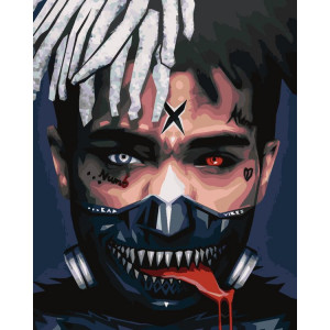Картина по номерам "XXXTENTACION 11"