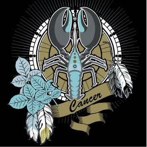 Картина по номерам "Знак зодиака. Рак"