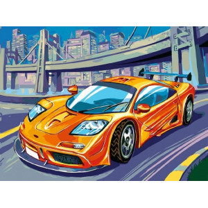 Картина по номерам "McLaren F1 GTR"