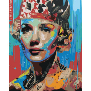 Картина по номерам "Pop Art Поп-арт 2"