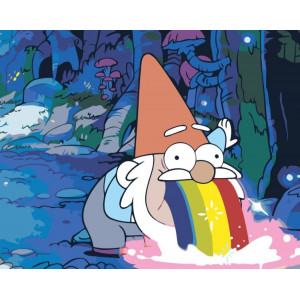 Картина по номерам "Gravity Falls Гравити Фолз: Гном"