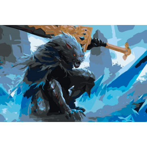 Картина по номерам "Elden Ring Элден Ринг: Блайд 2"