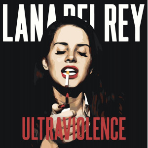 Картина по номерам "Lana Del Rey Лана Дель Рей: обложка арт"