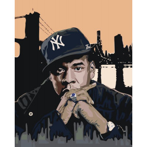Картина по номерам "Jay-Z"