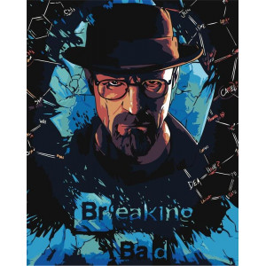 Картина по номерам "Breaking Bad"