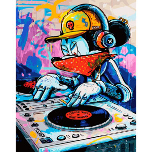 Картина по номерам "Dj Микки"