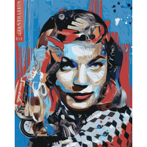 Картина по номерам "Pop Art Поп-арт 1"
