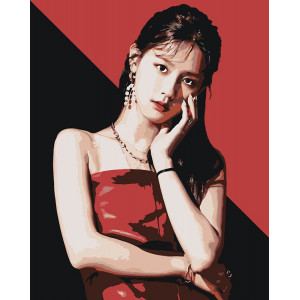 Картина по номерам "K-POP группа (G)I-dle Джи Айдл: Чо Миён"