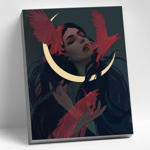 Картина по номерам "Dragon age"