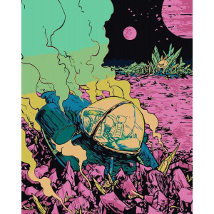 Картина по номерам "Rick and Morty"
