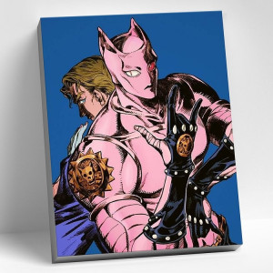Картина по номерам "Killer Queen. ДжоДжо"