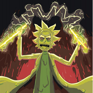 Картина по номерам "Рик и Морти Rick and Morty: Арт "