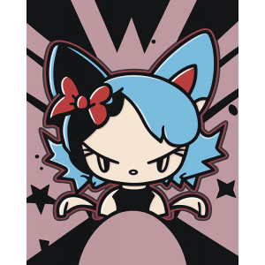 Картина по номерам "Аниме Hello Kitty Хеллоу Китти: Куроми 3"