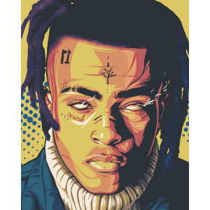 Картина по номерам "XXXTENTACION 10"