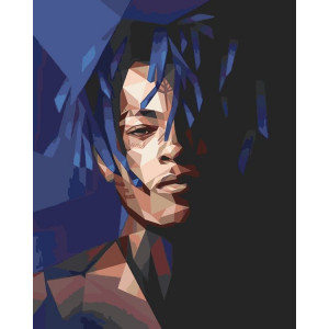 Картина по номерам "XXXTENTACION 3"